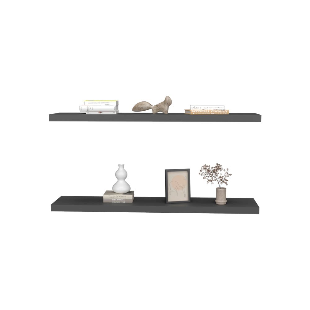 Floating Shelf Lyle, Living Room, Matt Gray. Picture 4