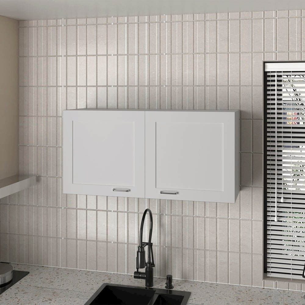 Utica Wall Cabinet, Kitchen, White. Picture 4