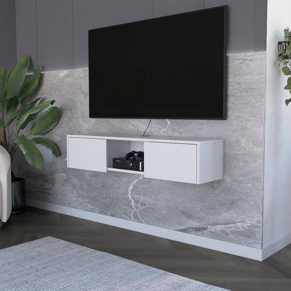 Tv Stand Watson, Living Room, White. Picture 2
