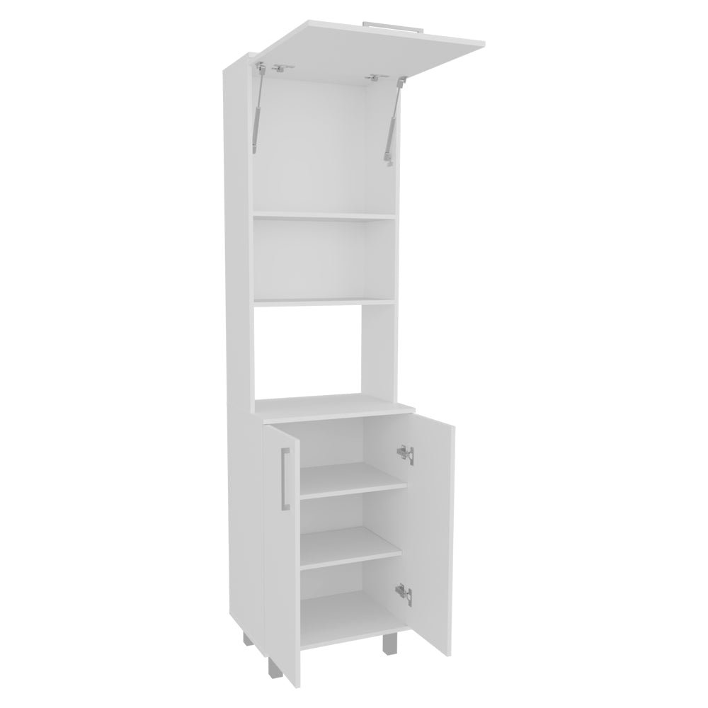 Hansen Kitchen Pantry,White. Picture 4
