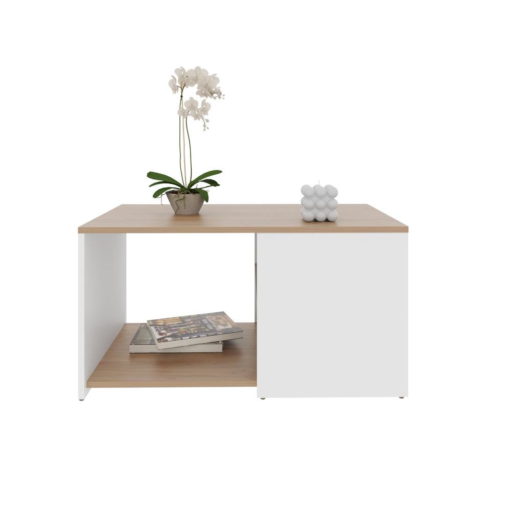 Silver Peak Coffee table, Living Room, Light Oak/White. Picture 6