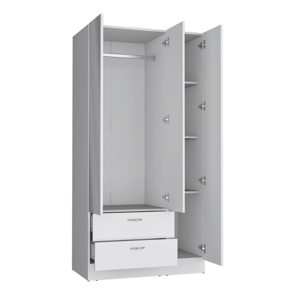Armoire Haddam, Bedroom, White. Picture 6