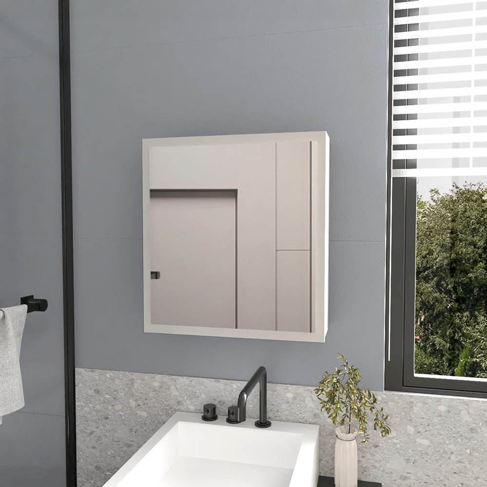 Medicine Cabinet Clayton, Bathroom, White. Picture 2