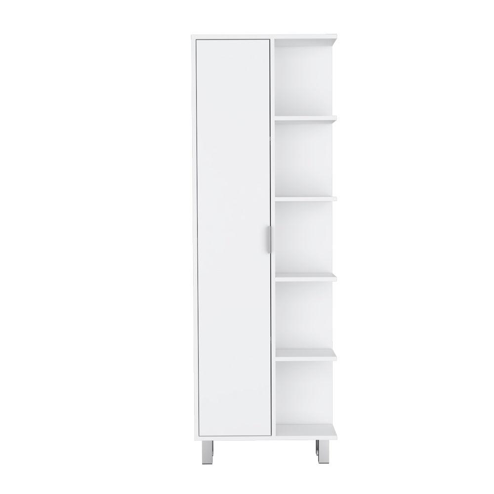 Linen Cabinet Sandy, Bathromm, White. Picture 1