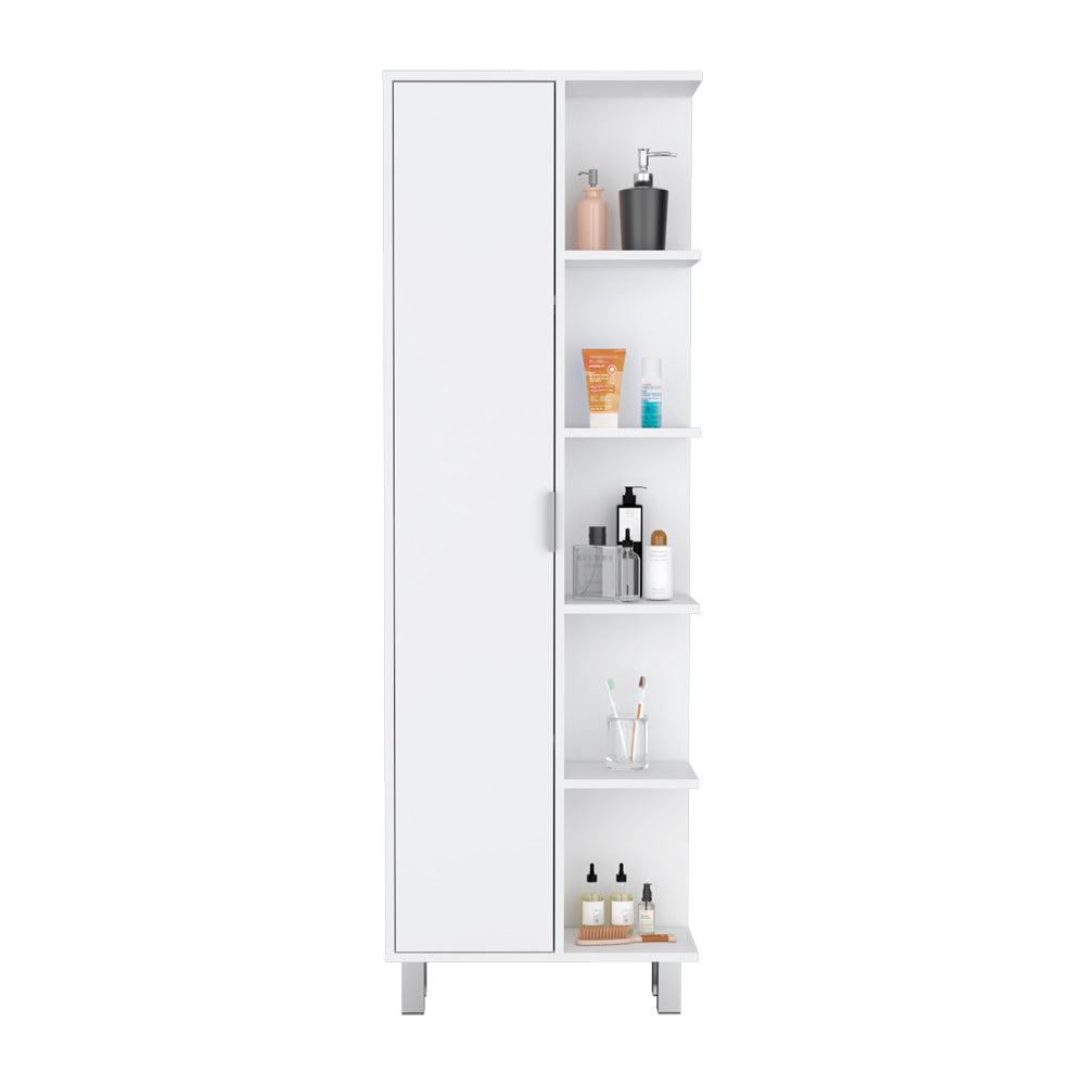 Linen Cabinet Sandy, Bathromm, White. Picture 7