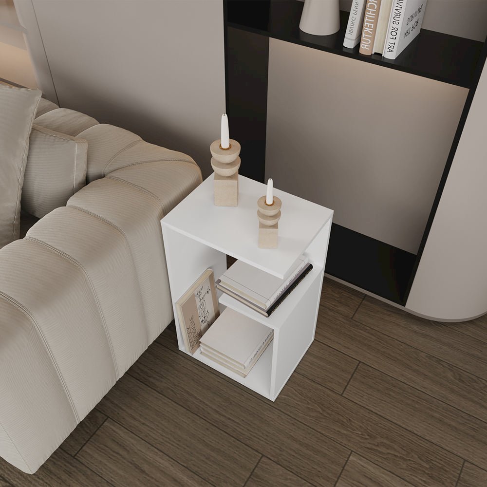 Side Table Sallis, Living Room, White. Picture 6