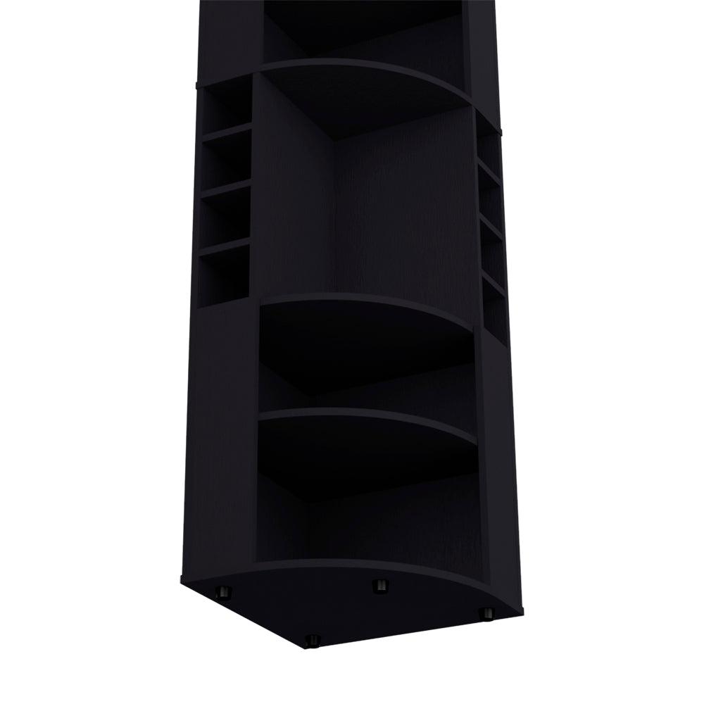 Bar Cabinet Jansen, Living Room, Black. Picture 6