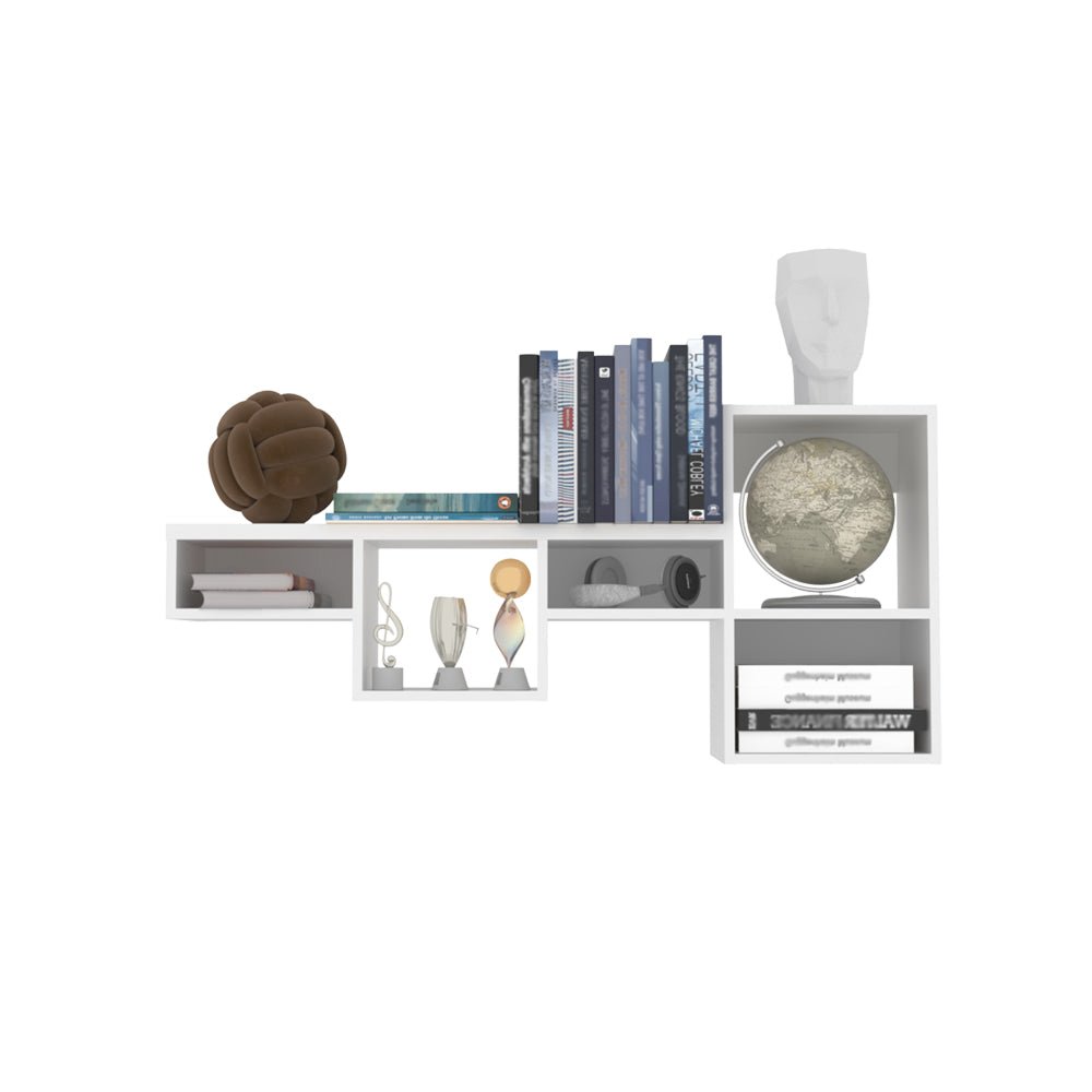 Wall Shelf Kiowa, Office, White. Picture 4