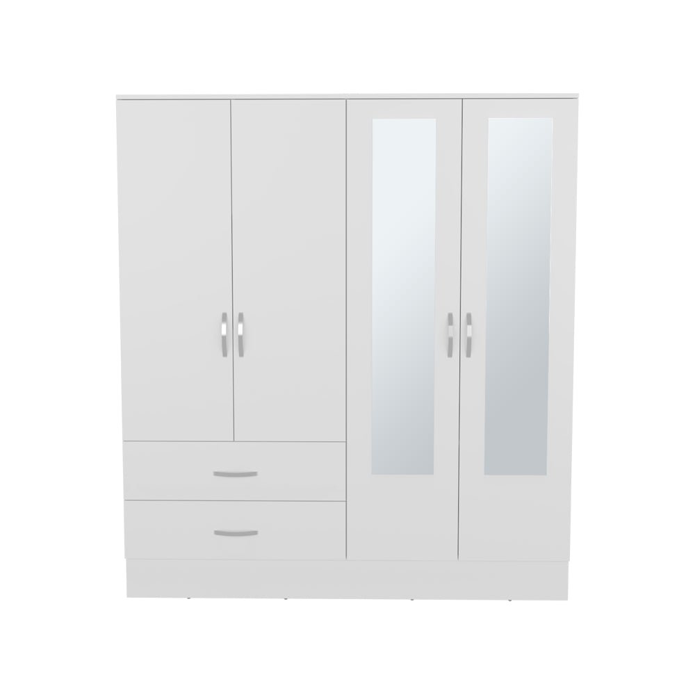 Armoire Ron, Bedroom, White. Picture 1