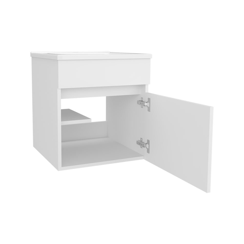Newell Vanity Sink, Bathroom, White. Picture 1
