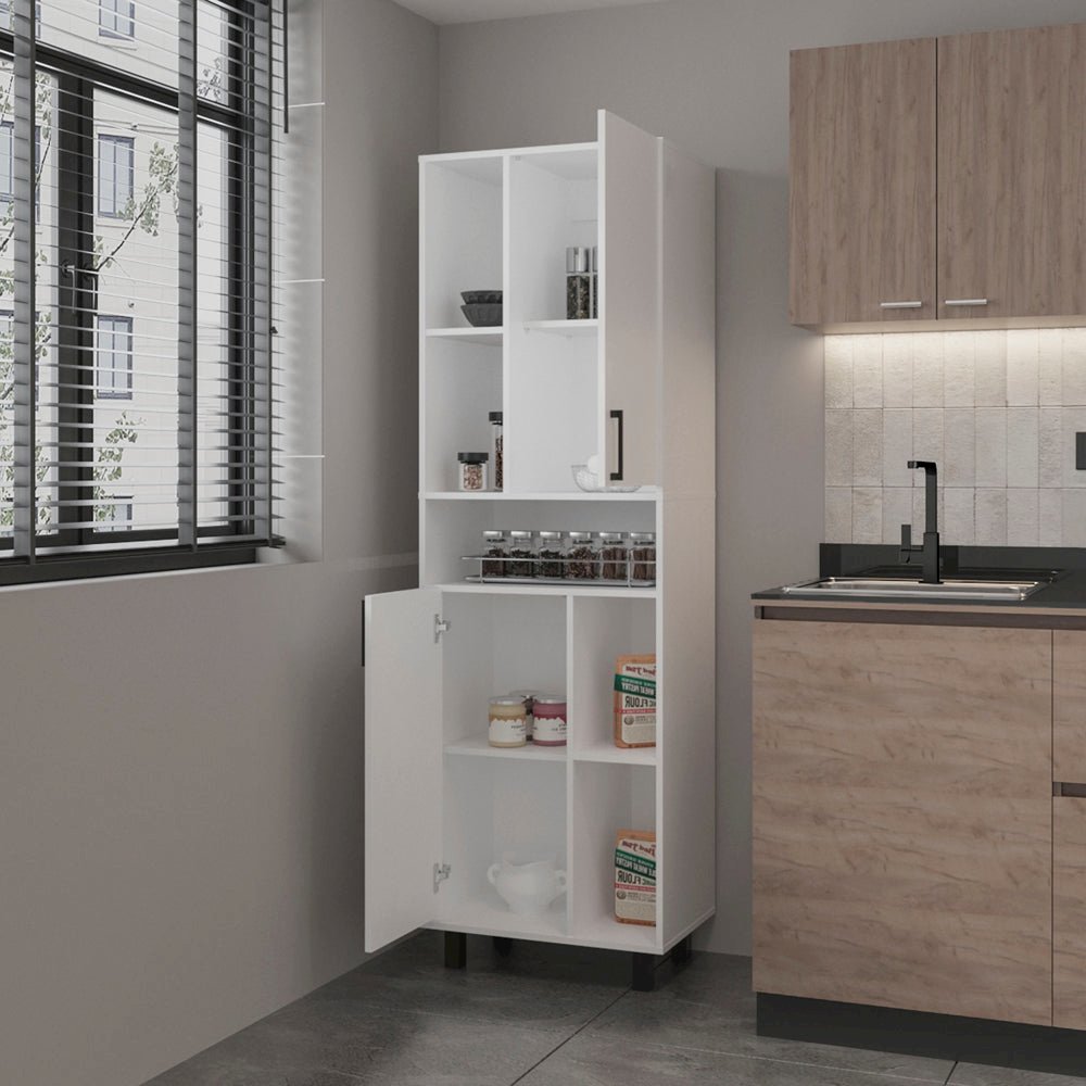 Bentonia Pantry, Kitchen, White. Picture 5