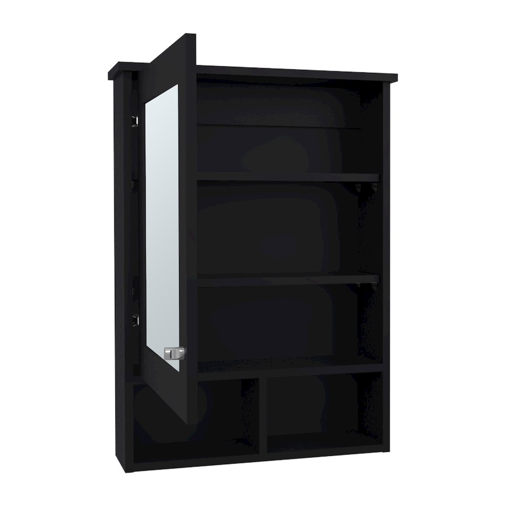 Medicine Cabinet Gibson, Bathroom, Black. Picture 5