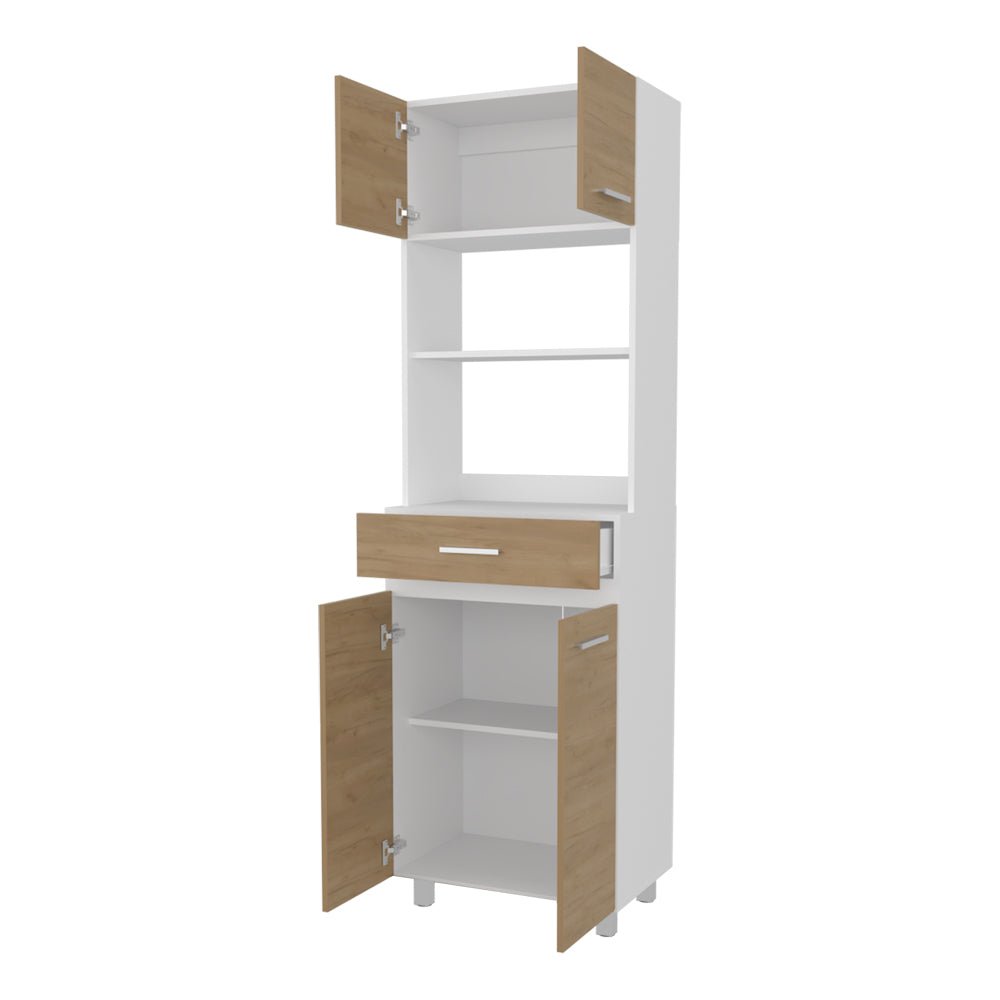 Lakeridge Pantry Cabinet – Modern Storage Solution with White. Picture 3