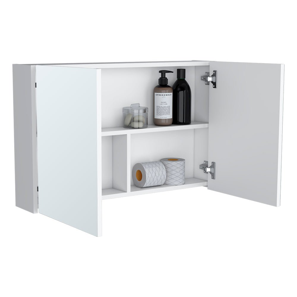 Medicine Cabinet Mansfield, Bathroom, White. Picture 6