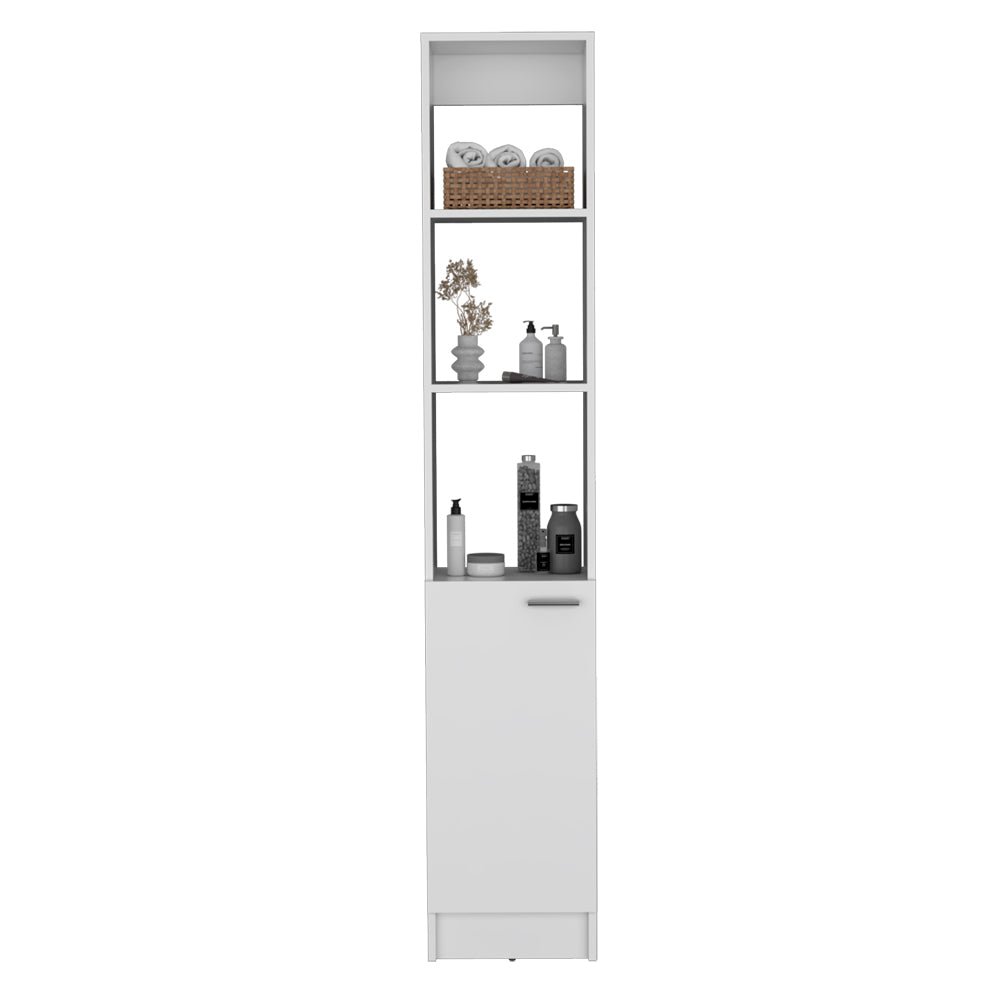 Linen Cabinet Marion, Bathroom, White. Picture 6