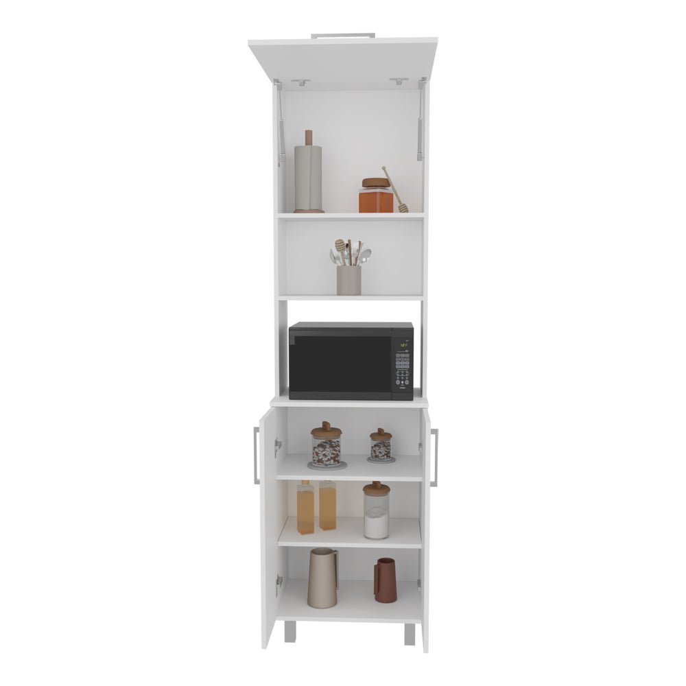 Hansen Kitchen Pantry,White. Picture 3