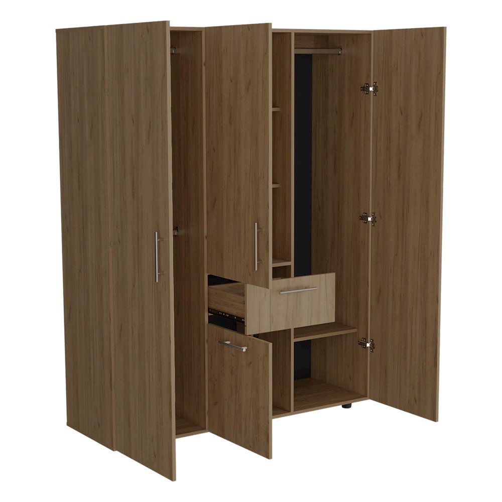 Armoire Elma, Bedroom, Macadamia. Picture 7