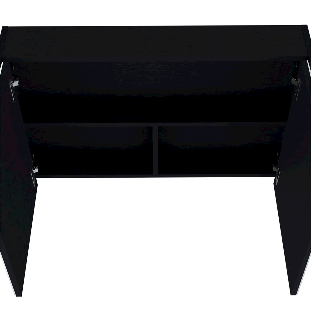 Medicine Cabinet Mansfield, Bathroom, Black. Picture 7