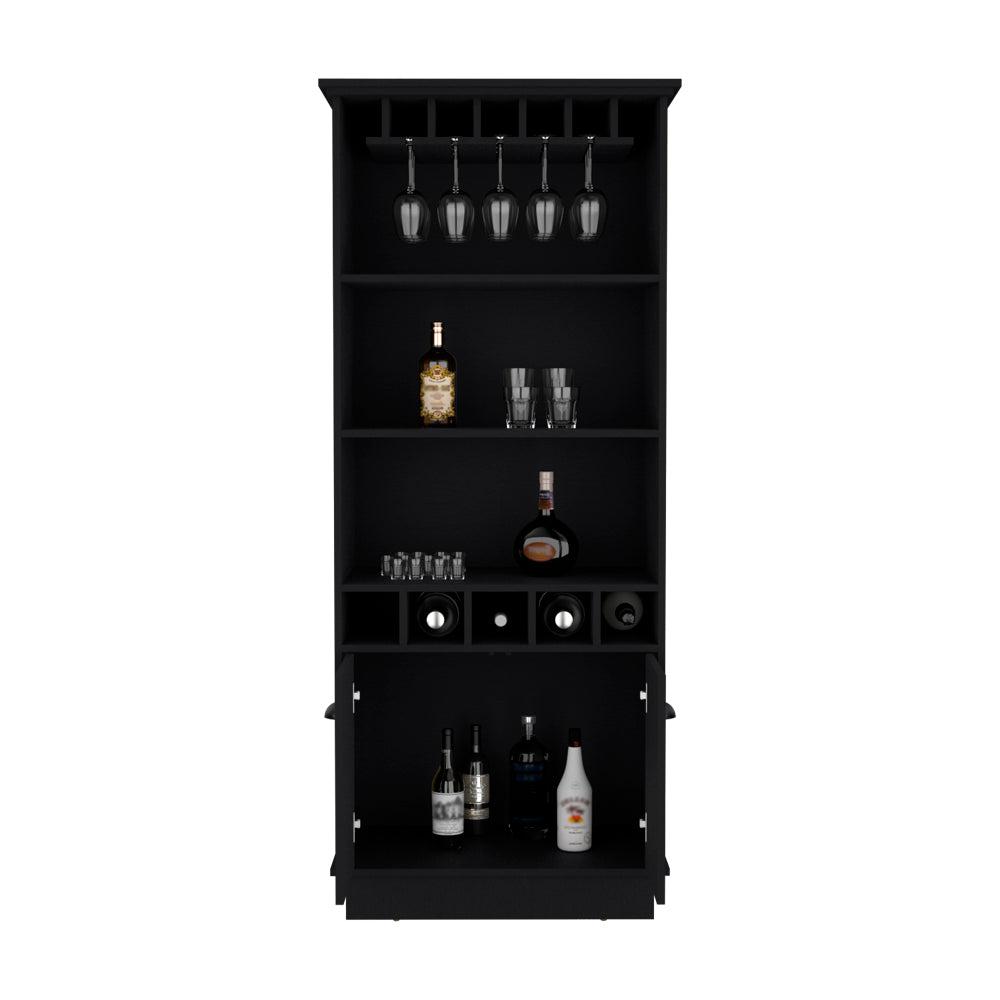 Bar Cabinet Taholah, Living Room, Black. Picture 4