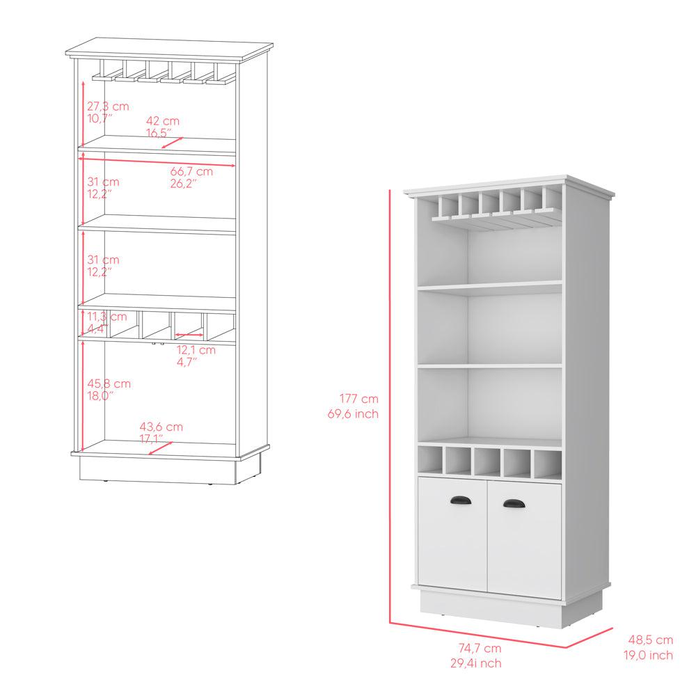 Bar Cabinet Taholah, Living Room, White. Picture 3