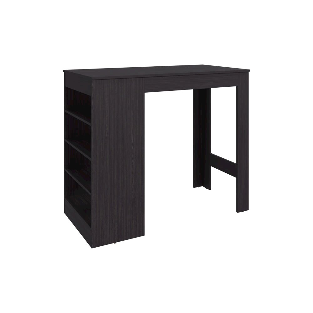 Norton Table, Modern Design, 4 Open Shelves, Ideal for Kitchen. Picture 3