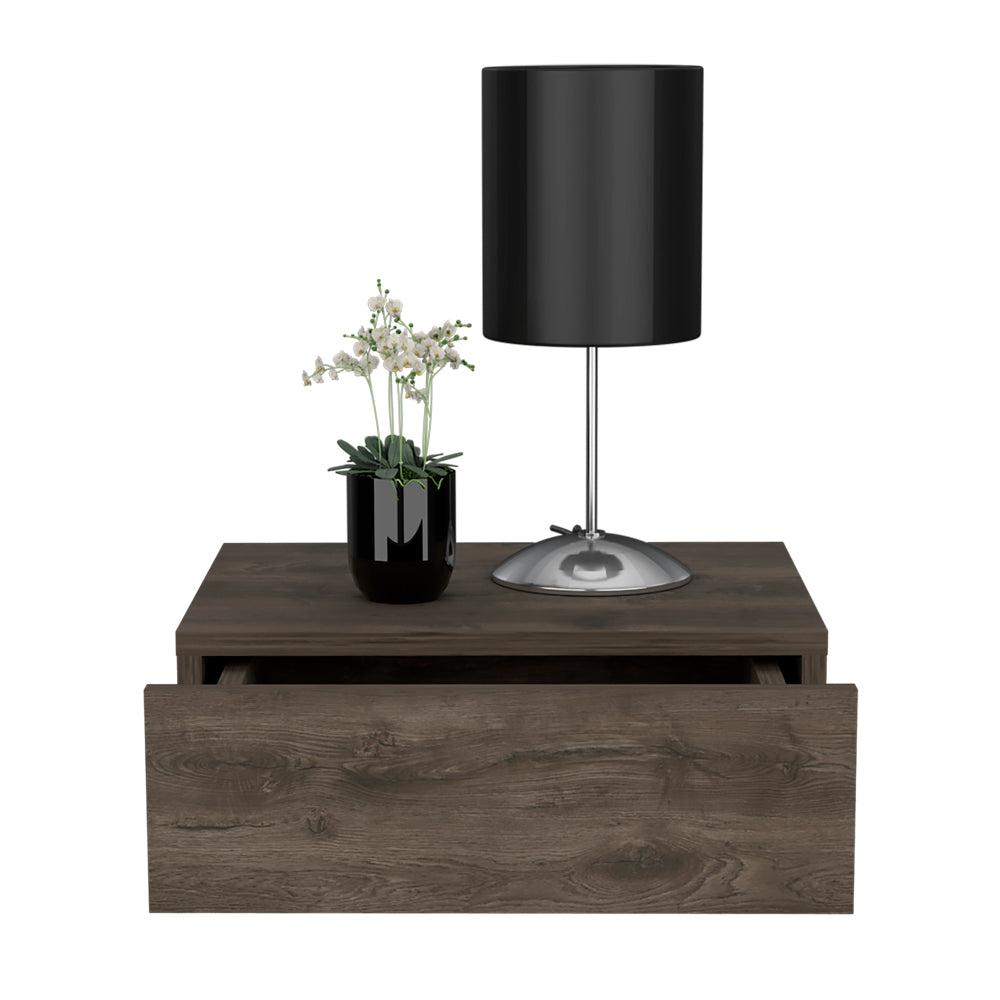 Nightstand Isola, Bedroom, Dark Brown. Picture 2