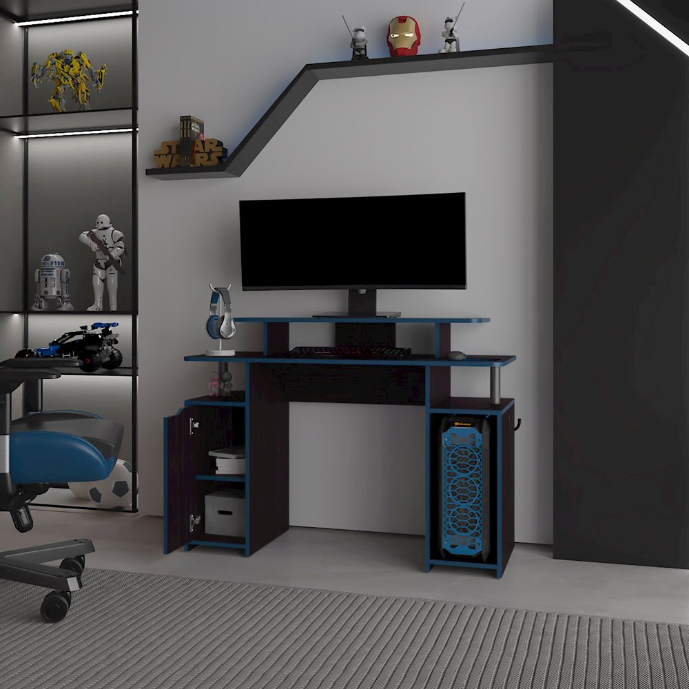 Arimo Gaming Desk, Office, Black. Picture 4