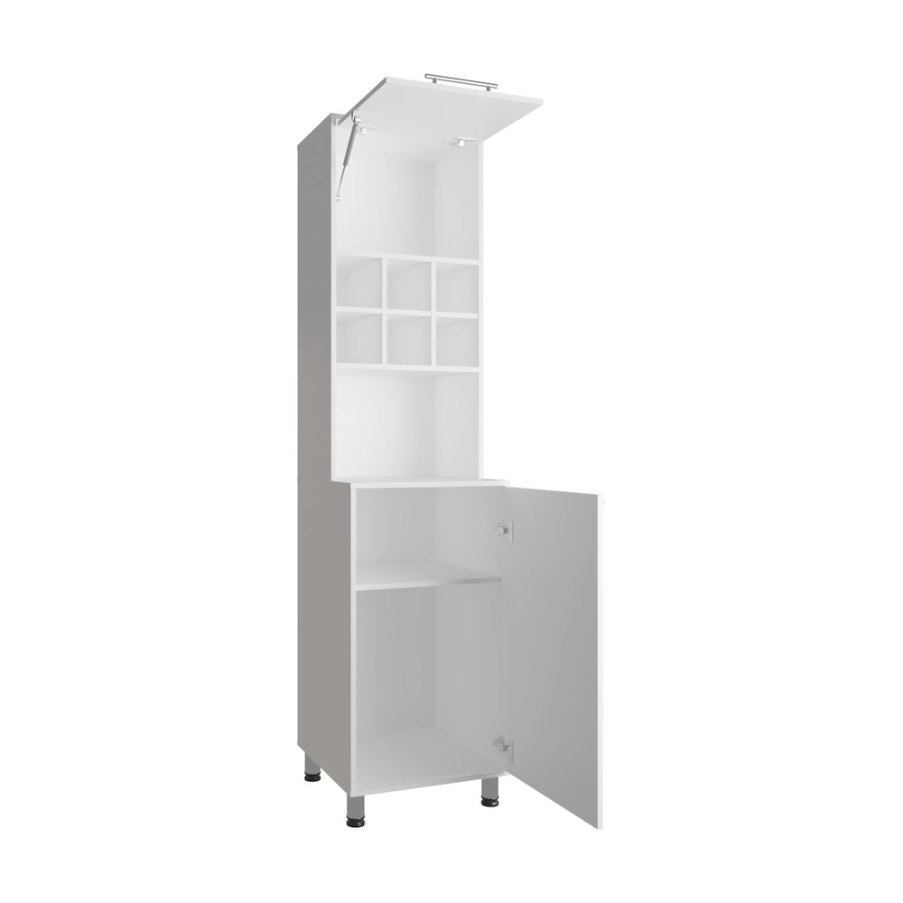 Corinth Kitchen Pantry, White. Picture 4