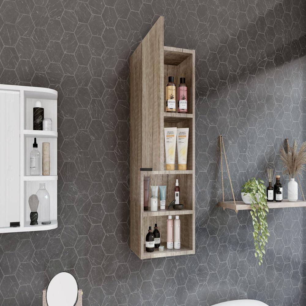 Medicine Cabinet Hazelton, Two Interior Shelves, Pine Finish. Picture 1