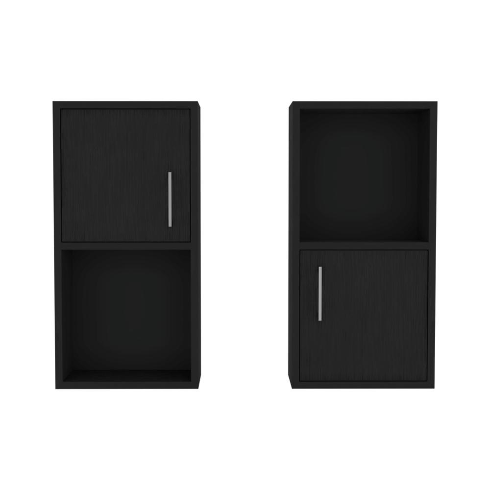 Medicine Cabinet Florence, Bathroom, Black. Picture 1