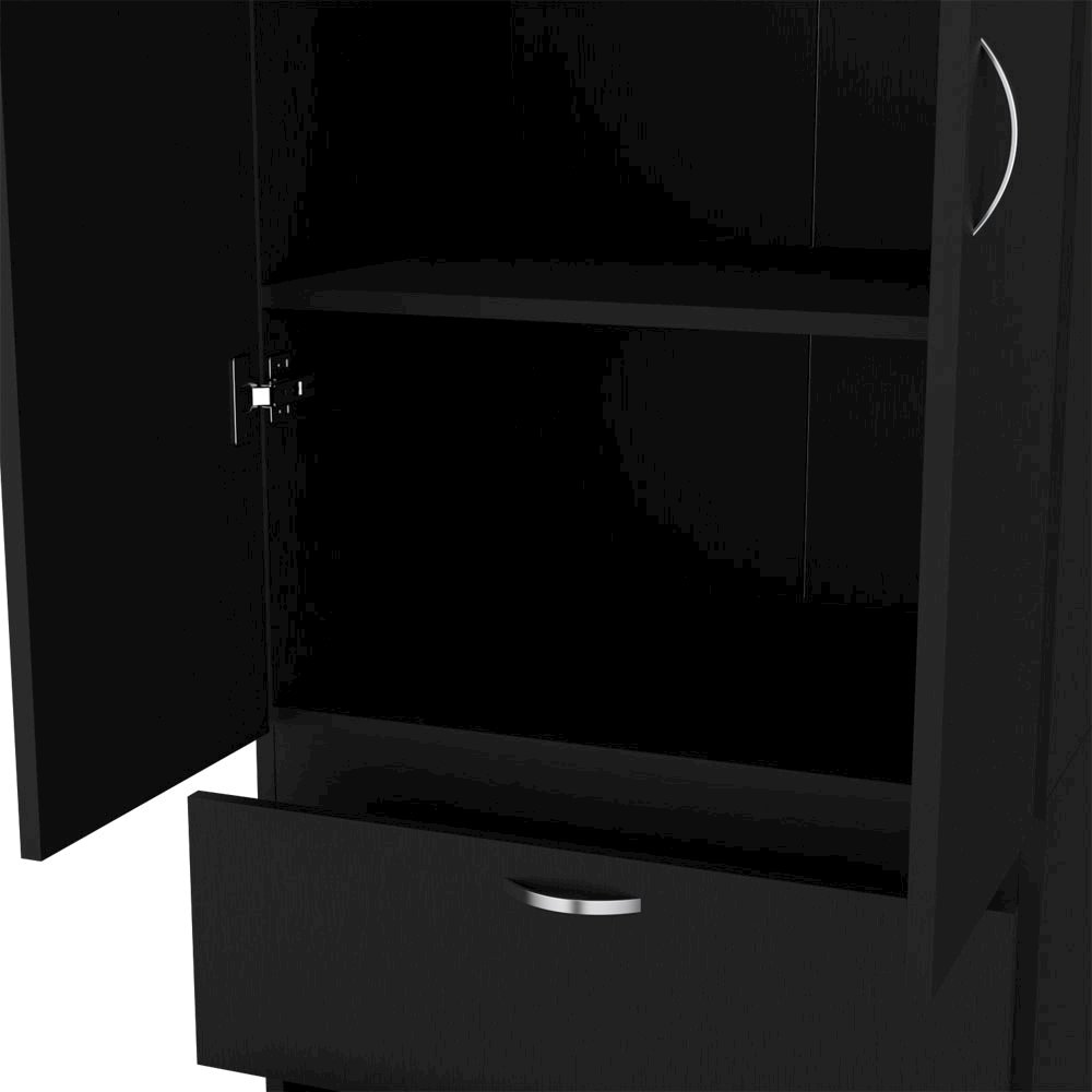 Armoire Marlton, Bedroom, Black. Picture 7
