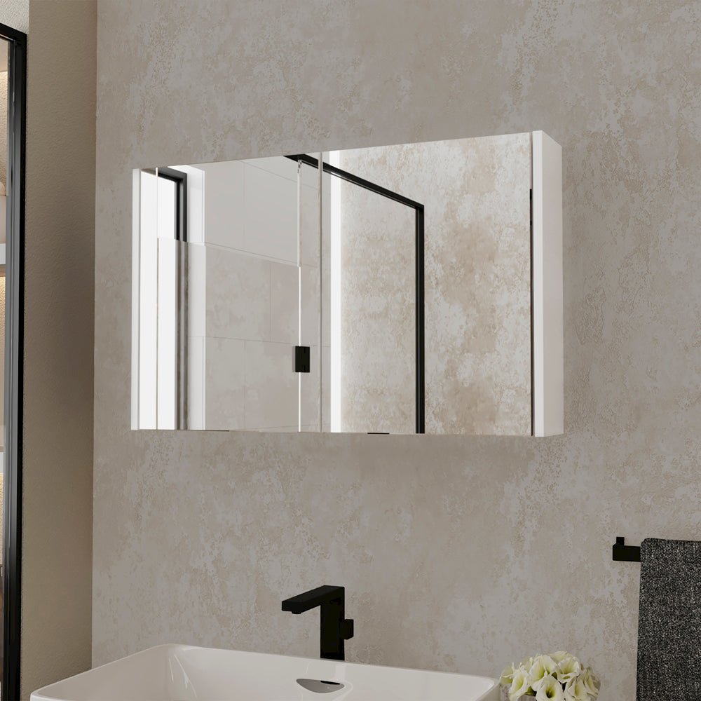 Medicine Cabinet Mansfield, Bathroom, White. Picture 2