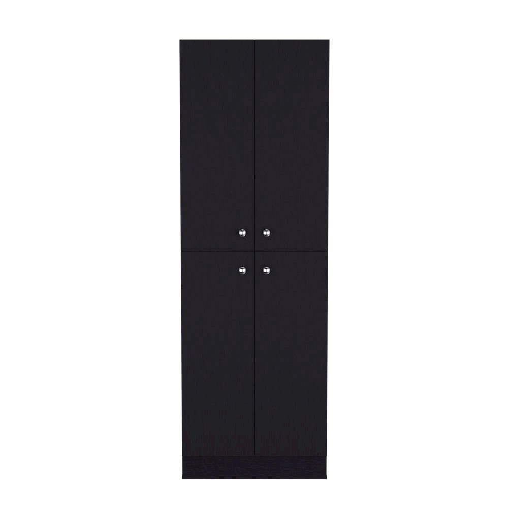 Pantry Cabinet Coahoma, Kitchen, Black. Picture 1