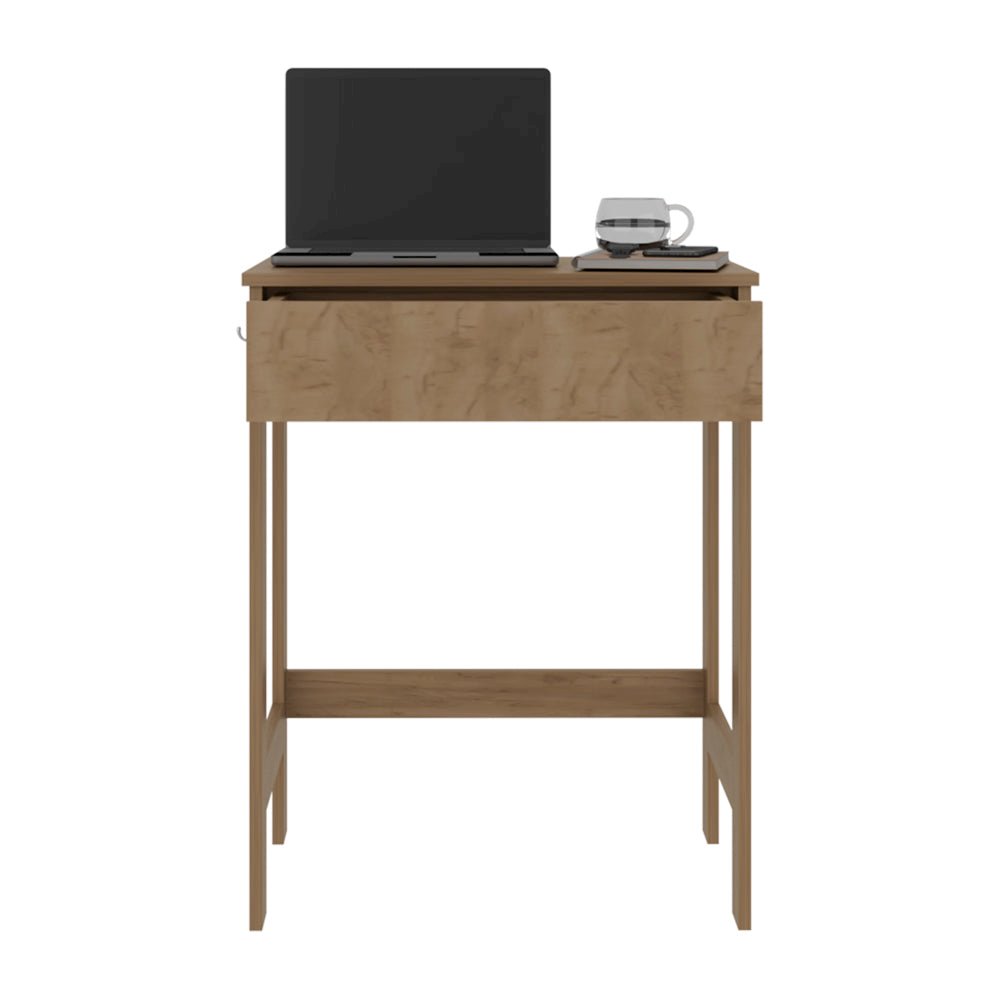 Lebam Desk, Modern Home Office Desk with Drawer for Living Room. Picture 2