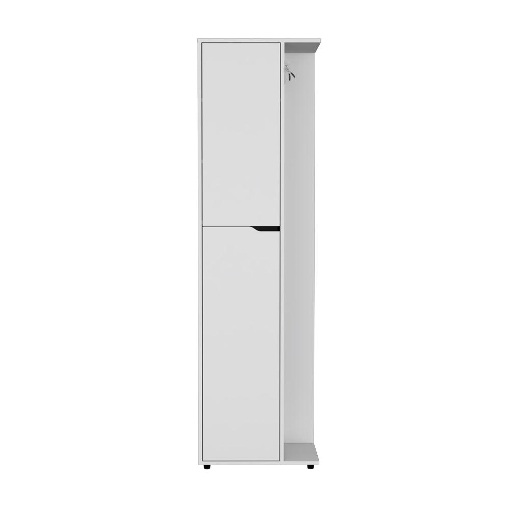 Broom Storage Closet Edmond, Kitchen, White. Picture 1