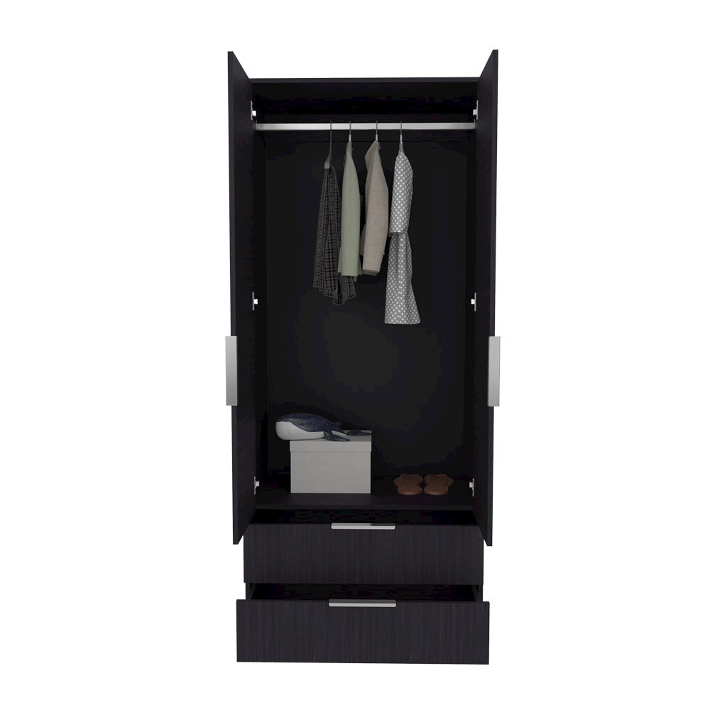 Trappe Armoire, Bedroom, Black. Picture 3