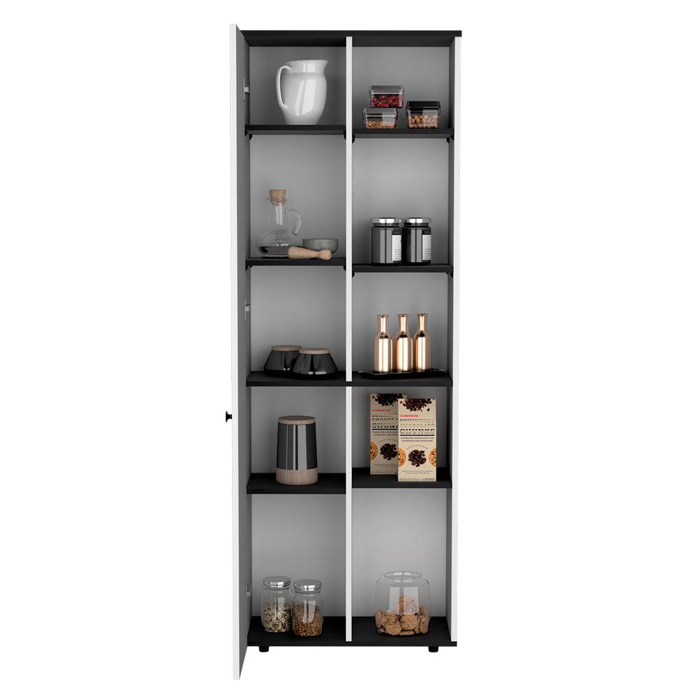 Multistorage Kitchen Pantry Lane, Kitchen, White / Black. Picture 4