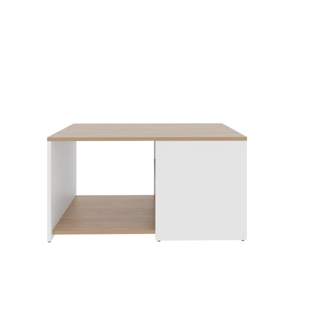 Silver Peak Coffee table, Living Room, Light Oak/White. Picture 1