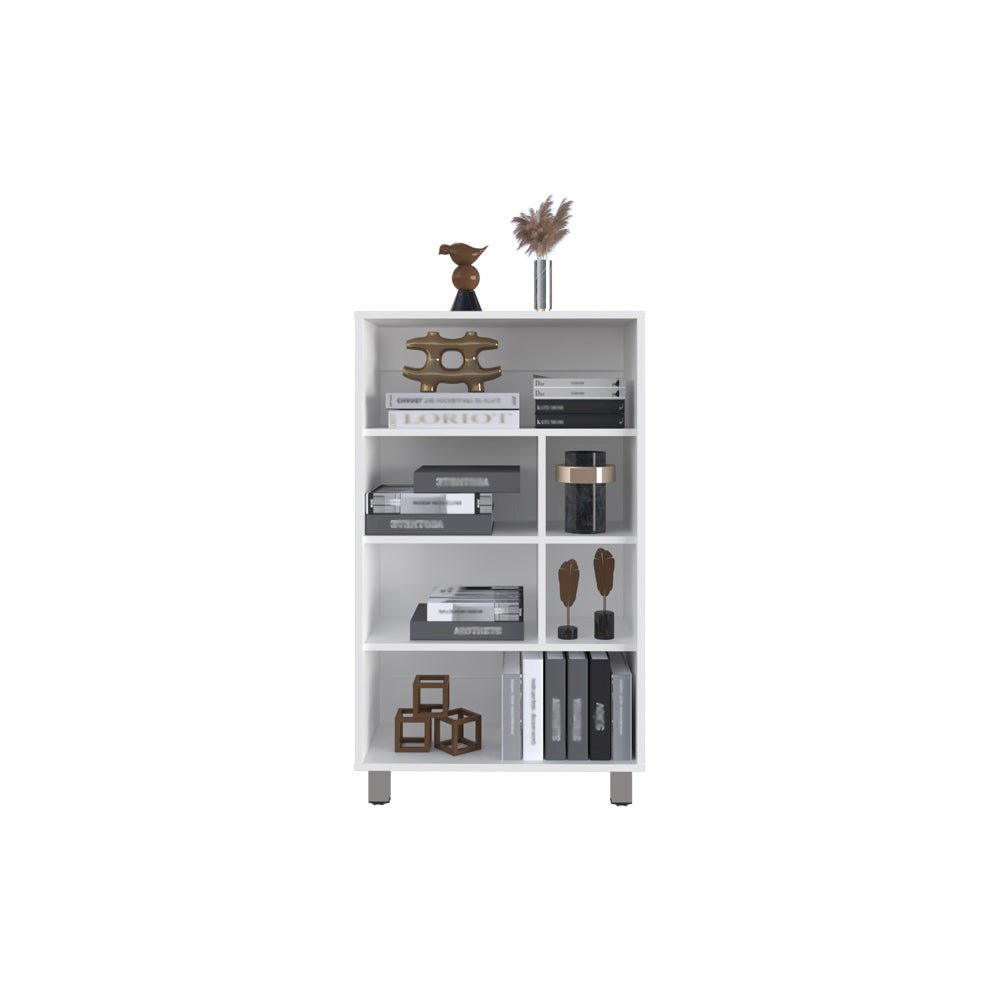 Bookcase Midway, Office, White. Picture 3