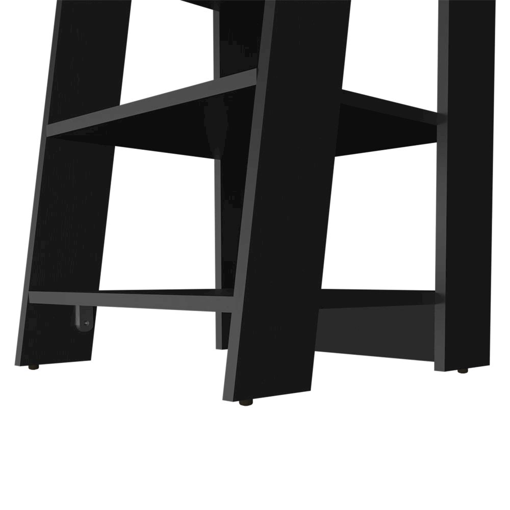 Bathroom Shelf Artesia, Bathroom, Black. Picture 6
