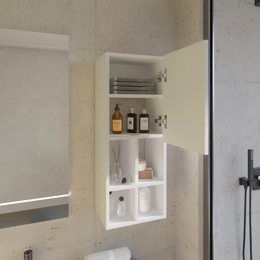 Malden Wall Cabinet, Bathroom, White. Picture 5
