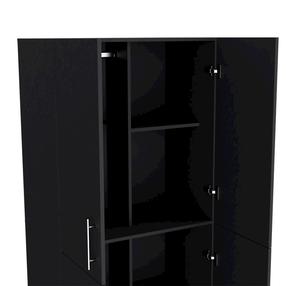 Armoire Moscow, Bedroom, Black. Picture 7