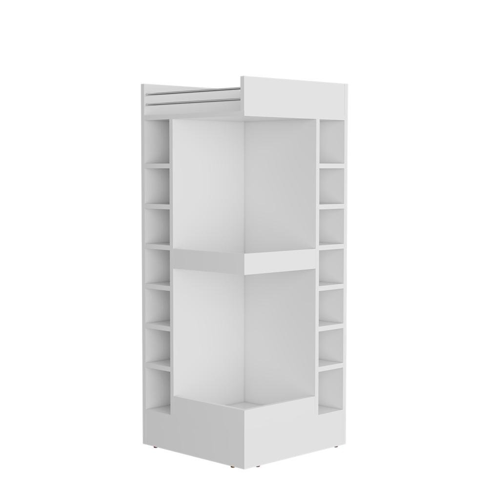 Glen Lyon Bar Cabinet, Living Room, White. Picture 5