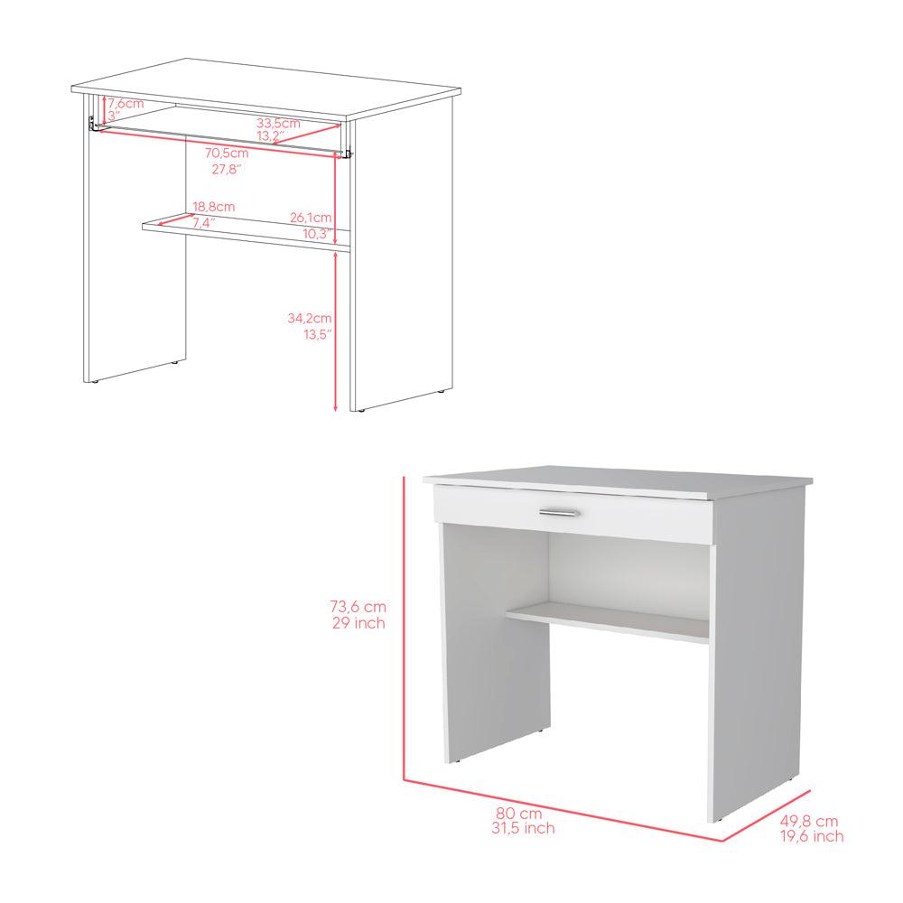 Desk Eden, Office, White. Picture 3