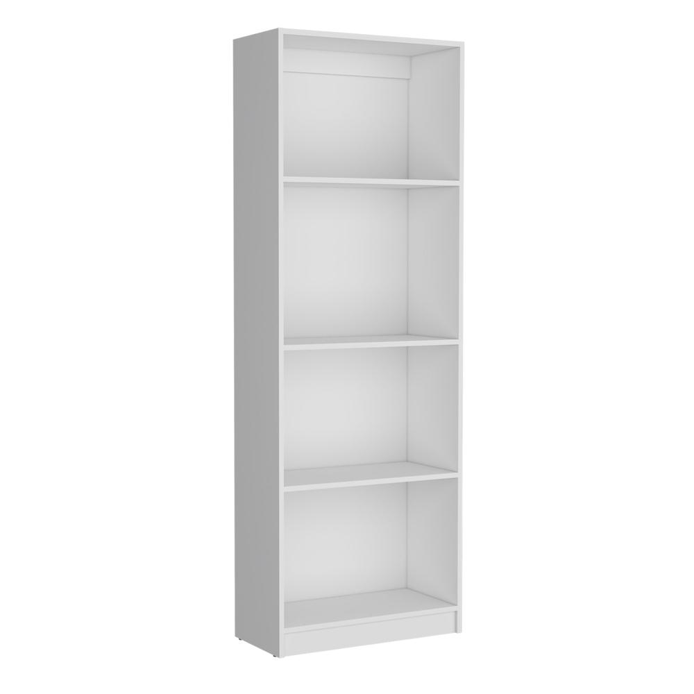 Benzoni 2 Piece Living Room Set with 2 Bookcases, White. Picture 5