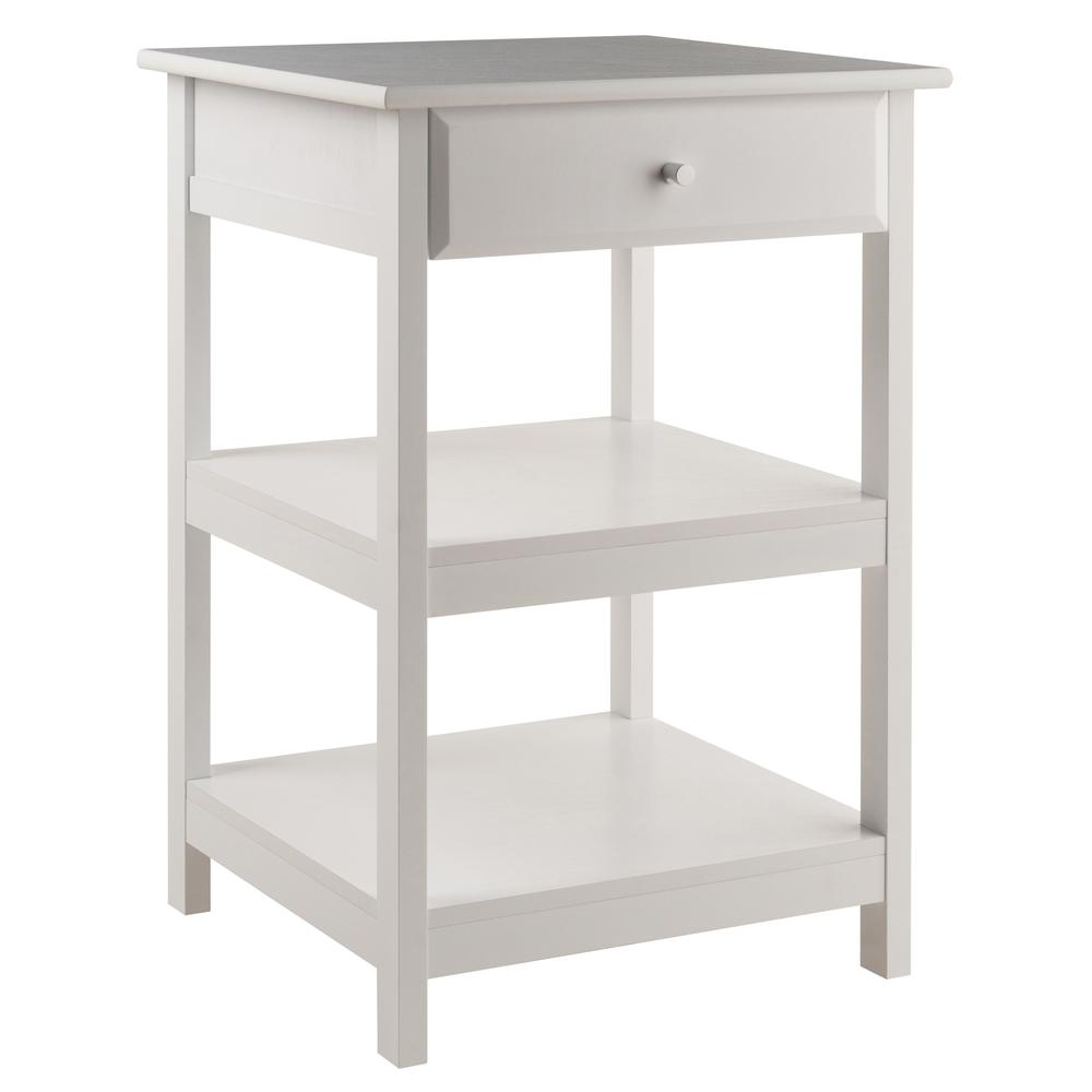 Delta Home Office Printer Stand, White. Picture 1
