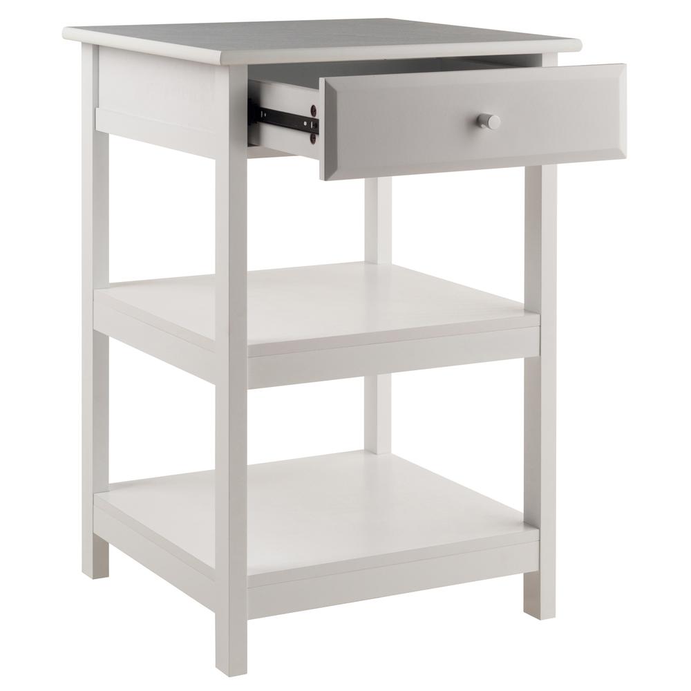 Delta Home Office Printer Stand, White. Picture 2