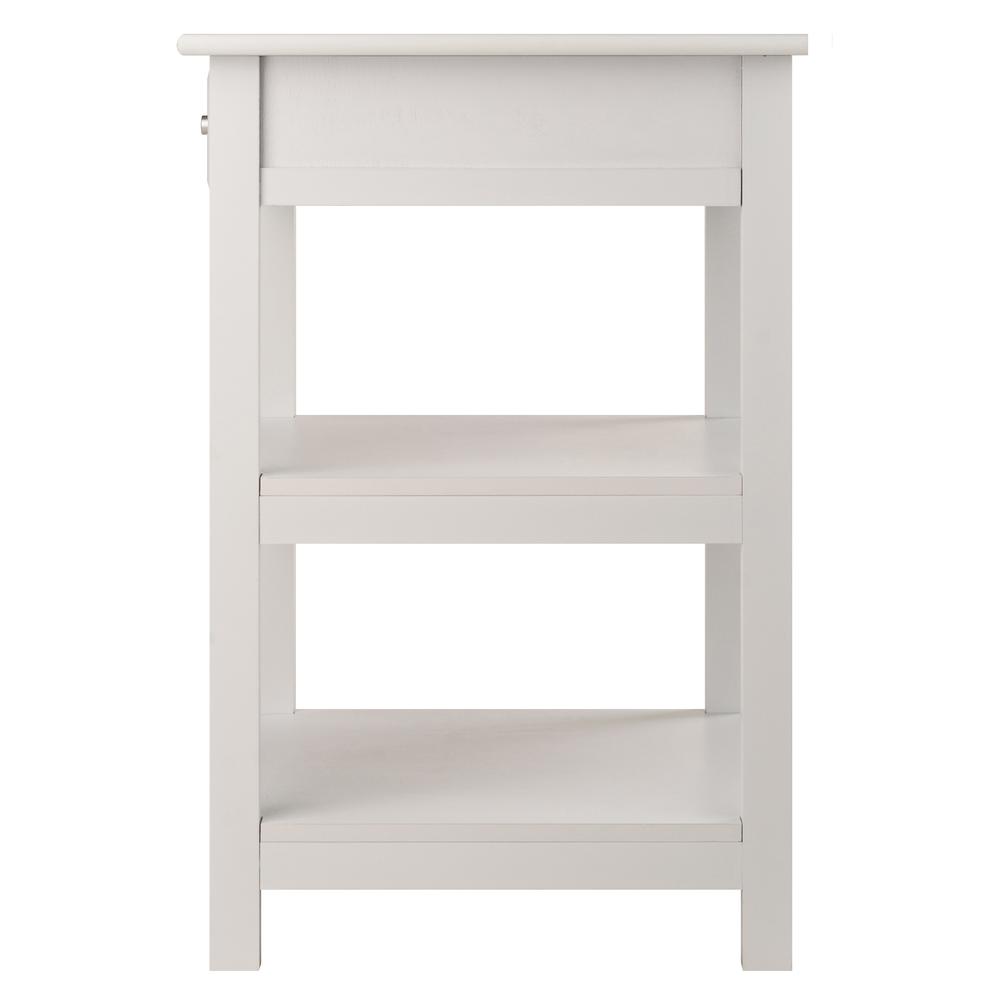 Delta Home Office Printer Stand, White. Picture 4