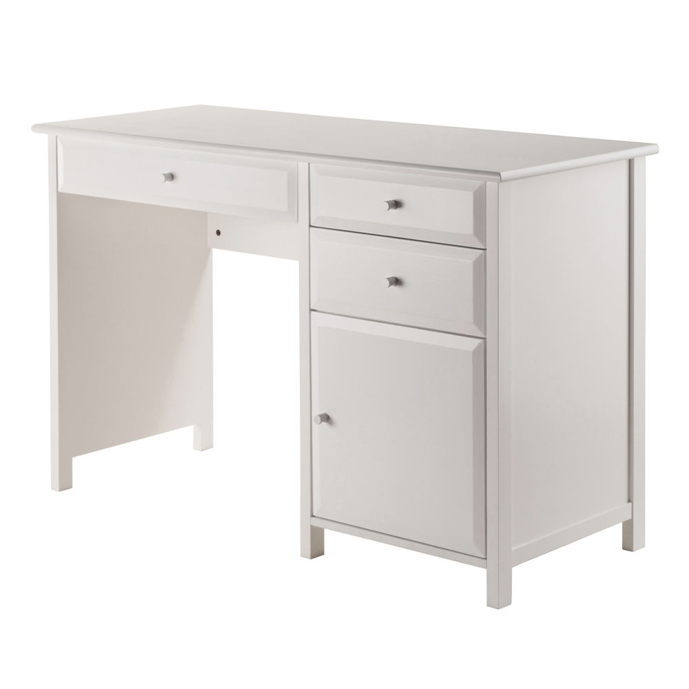 Delta Office Writing Desk White. Picture 1