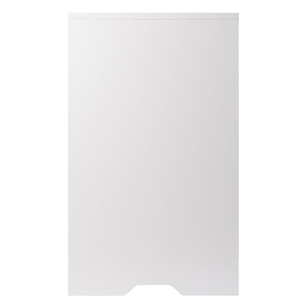 Nova 1-Drawer Storage Cabinet, White. Picture 4